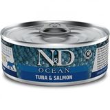 N&D Ocean Ton Balığı ve Somonlu 70 gr Yaş Kedi Maması Konserve