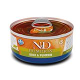 N&D Ördek & Balkabaklı 70 gr Yetişkin Konserve Yaş Kedi Maması