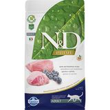 N&D Premium Nd Prime Tahılsız Kuzu Eti ve Yaban Mersinli Yetişkin Kedi Maması 1,5kg