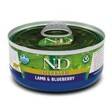 N&D Prime 70 gr Kuzu Etli ve Yaban Mersinli Kedi Konservesi