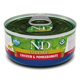 N&D Prime 70 gr Tavuk Etli ve Narlı Kedi Konservesi