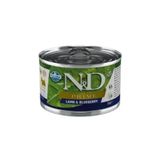 N&D Prime Kuzulu ve Yaban Mersinli Tahılsız 140 gr Küçük Irk Yetişkin Köpek Konservesi