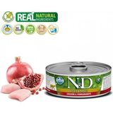 N&D Prime Tavuk Nar 6x80 gr Yetişkin Kedi Konserve