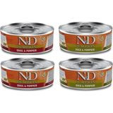 N&D Pumpkin 4 Adet Bıldırcın ve Ördekli 80 gr Yetişkin Kedi Yaş Mama