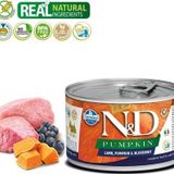 N&D Pumpkin Balkabaklı Kuzulu Yaban Mersinli 140 gr Köpek Konservesi