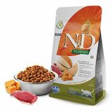 N&D Pumpkin Balkabaklı Ördekli Kavunlu 1.5 kg Yetişkin Kedi Maması