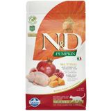 N&D Pumpkin Tahılsız Bal Kabaklı Bıldırcınlı ve Narlı Kısırlaştırılmış Yetişkin 1.5 kg Kedi Maması