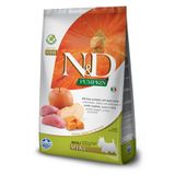 N&D Pumpkin Tahılsız Bal Kabaklı Yaban Domuzu Etli ve Elmalı Ufak Irk Yetişkin 7 kg Köpek Maması