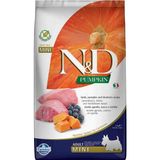 N&d Pumpkin Tahılsız Kuzu Etli Yaban Mersinli Küçük Irk Yetişkin Köpek Maması 2,5 kg