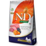 N&D Pumpkin Tahılsız Mini Adult 2,5 KG Kuzu Bal Kabağı ve Yaban Mersinli Ufak Irk Köpek Maması