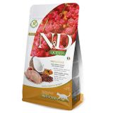 N&D Quinoa Skin Coat Bıldırcın Etli Özel Üretim Yetişkin 1.5 kg Kedi Maması