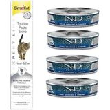 N&d Tahılsız 4 Adet Ton Sardalya Karides Kedi Yaş Mama 80 Gr+Gimcat Taurine 50 gr