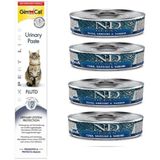 N&d Tahılsız 4 Adet Ton Sardalya Karides Kedi Yaş Mama 80 Gr+Gimcat Urinary 50 gr