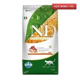 N&D Tahılsız Balkabaklı Bıldırcınlı Narlı 1 kg Açık Kısır Kedi Maması