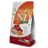 N&D Tahılsız Bıldırcın Etli Bal Kabaklı Narlı Kısırlaştırılmış Özel Üretim 1.5 kg Kedi Maması
