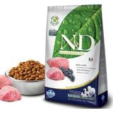 N&D Tahılsız Kuzulu Yaban Mersinli Orta Büyük Irk Köpek Maması 2,5 Kg
