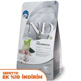 N&D White Coat Mini Puppy Levrek Ve Spirulina Beyaz Tüylü Mini Irk Tahılsız 1.5 kg Yavru Köpek Maması