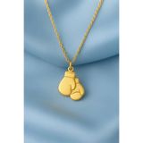 N!da Jewelry 925 Ayar Gümüş Boks Eldiveni Kolye