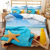 NDXRWDZR Çift Kişilik Nevresim 220 x 240 cm Yetişkin Plaj Gizli Fermuarlı Nevresim Takımı Yumuşak Anti Alerji Mikrofiber Nevresim Takımı Nevresim ve 2 Yastık Kılıfı 50 x 80 cm