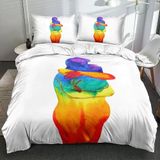 NDXRWDZR Çift Kişilik Nevresim 220 x 240 cm Yetişkin Soyut Çift Gizli Fermuarlı Nevresim Takımı Yumuşak Anti Alerji Mikrofiber Nevresim Takımı Nevresim Takımı ve 2 Yastık Kılıfı 50 x 80 cm