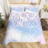 NDXRWDZR Nevresim 90 x 190 Çocuk Rüya Kapanı Tek Kişilik Nevresim Takımı Fermuarlı Rahat Nefes Alabilir Mikrofiber Nevresim ve 2 Yastık Kılıfı 65 x 65 cm