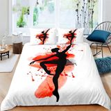 NDXRWDZR Nevresim takımı 220 x 240 cm bale tamircisi nevresim takımı, fermuarlı, fermuarlı, yetişkinler ve çocuklar için, yumuşak, nefes alan mikro elyaf nevresim + 2 yastık kılıfı 80 x 80 cm