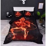NDXRWDZR Nevresim takımı 220 x 240 cm iskelet nevresim takımı, fermuarlı, fermuarlı, yetişkinler ve çocuklar için, yumuşak, nefes alan mikro elyaf nevresim + 2 yastık kılıfı 80 x 80 cm