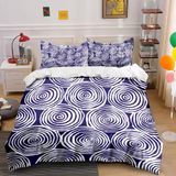 NDXRWDZR nevresim takımı 90 adet çocuk döşemesi mavi yorgan kızlar için 90 yaş yatağı fermuarlı yumuşak nefes alabilen mikrofiber nordik kılıflar 150 x 220 cm + 2 yastık kılıfı 50 x 80 cm
