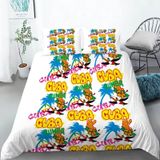 NDXRWDZR Nevresim takımı 90 adet çocuk tucan yorgan yatak 90 yaşlı kızlar için fermuarlı yumuşak nefes alabilen mikrofiber nordik kılıflar 150 x 220 cm + 2 yastık kılıfı 50 x 80 cm
