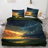 NDXRWDZR Nevresim takımı yatak örtüsü 90 çocuk fırtına yorganı, kızlar için 90 cm, fermuarlı yumuşak, nefes alabilen mikrofiber, nordik kılıflar 150 x 220 cm + 2 yastık kılıfı 50 x 80 cm