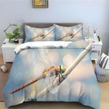 NDXRWDZR Süper King Boy Nevresim Takımı Yusufçuk Nevresim Fermuarlı Kapamalı Yatak Örtüsü Aldults Çocuklar için Yumuşak Nefes Alabilir Mikrofiber Kılıf 260x220 cm + 2 Yastık Kılıfı 50x75 cm