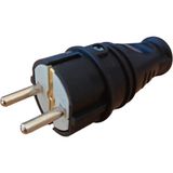 NE-AD 1X16A Kauçuk Erkek Topraklı Fiş