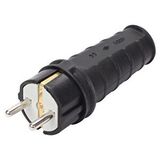 Ne-Ad 1X16a Kauçuk Topraklı Düz Erkek Fiş Nead4001
