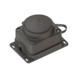 Ne-Ad 4003 1x16 Kauçuk Duvar Prizi