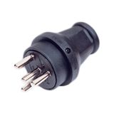 Ne-Ad Kauçuk Trifaze Düz Fiş 3X25 A 4005