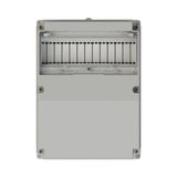 NE-AD Nead Boş 242X322X127 Kombinasyon Kutusu Termoplastik Gri IP65 (2 Trifaze 2 Monofaze Priz Takılabilir)