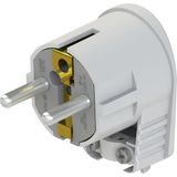 NE-AD Ups Topraklı Fiş L Beyaz Elektrik Aksesuarı