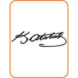 Ne Verelim Size Atatürk Imza Oto Özel Sticker Siyah 33*10 Cm