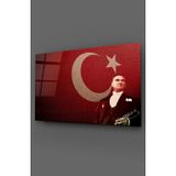 Ne Verelim Size Atatürk Ve Türk Bayrağı Cam Tablo