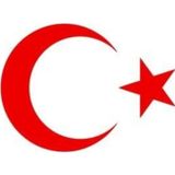 Ne Verelim Size Ay Yıldız Özel Sticker Kırmızı 20 Cm