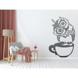 Ne Verelim Size Baykuş Duvar Özel Sticker Dekoratif Odası Duvar Özel Sticker Duvar Süsü 55X85