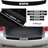 Ne Verelim Size Bmw 545 İçin Özel Uyumlu Aksesuar Oto Bağaj Ve Kapı Eşiği Özel Sticker Set Karbon