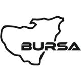 Ne Verelim Size Bursa İl Haritası Oto Cam Özel Sticker 14*8 Cm