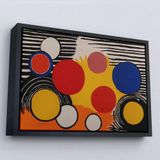 Ne Verelim Size Çerçeveli Alexander Calder - Kuş Yuvası Tablosu Bird'S Nest-7056