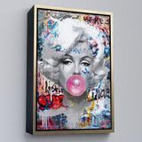 Ne Verelim Size Çerçeveli Graffiti Pop Art Duvar Tablosu-6471