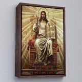 Ne Verelim Size Çerçeveli Hz İsa Tablosu, Long Live Christ The King-6189
