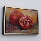 Ne Verelim Size Çerçeveli Nar Yağlı Boya Görünümlü Klasik Sanat Tablosu-1230