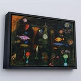 Ne Verelim Size Çerçeveli Paul Klee - Sihirli Balık Tablo - Fish Magic-7109