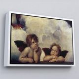 Ne Verelim Size Çerçeveli Rafael’İn Ünlü Melekleri Tablosu - Little Angels-6601