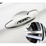 Ne Verelim Size Fiat Egea İçin Özel Uyumlu Aksesuar Kapı Kolu Ve Jant Özel Sticker Siyah 10 Adet 10*1,5 Cm